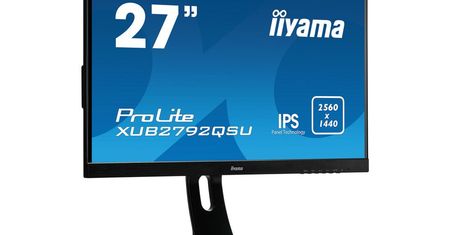 iiyama przedstawia 27" monitor XUB2792QSU i nowe uchwyty montażowe