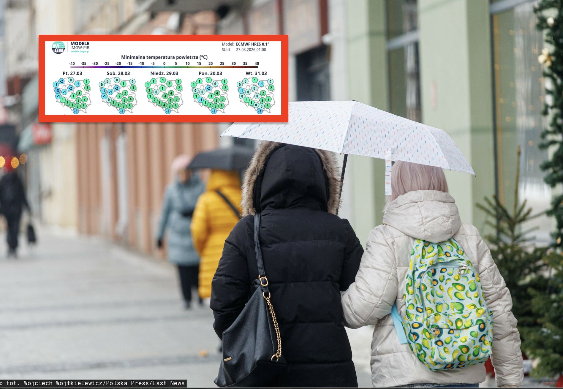 Koniec marca z pogodową huśtawką. W dzień termometry wskażą zaledwie 6 st. C