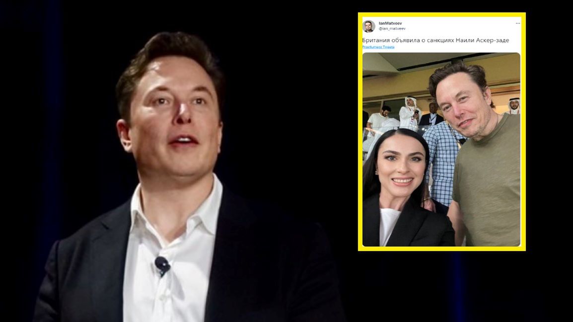 Elon Musk zapozował do zdjęcia z propagandystką Putina 