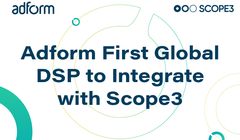 Adform jako pierwsze globalne DSP zintegrował się ze Scope3, w celu zmniejszenia emisji CO2 w ekosystemie programatycznym