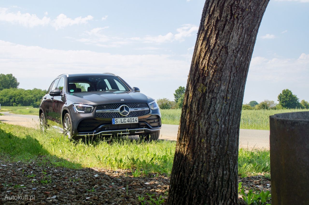 Mercedes GLC nie zmienił się mocno z wyglądu