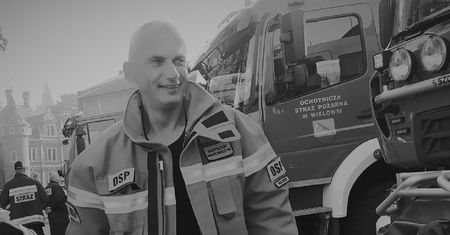 Tragiczna śmierć strażaka. Ostatnie pożegnanie