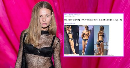 #10 lat temu na Pudelku: Frąckowiak na wakacjach na Ibizie. Wylegiwała się wtedy na jachcie Cavallego