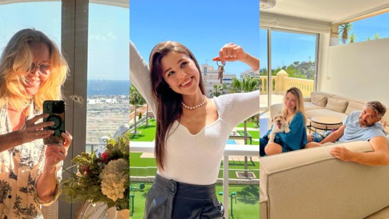 Te gwiazdy mają domy za granicą