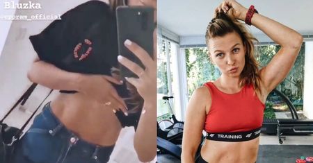 Dumna Anna Lewandowska chwali się efektami "wyzwania" i UMIĘŚNIONYM brzuchem (FOTO)