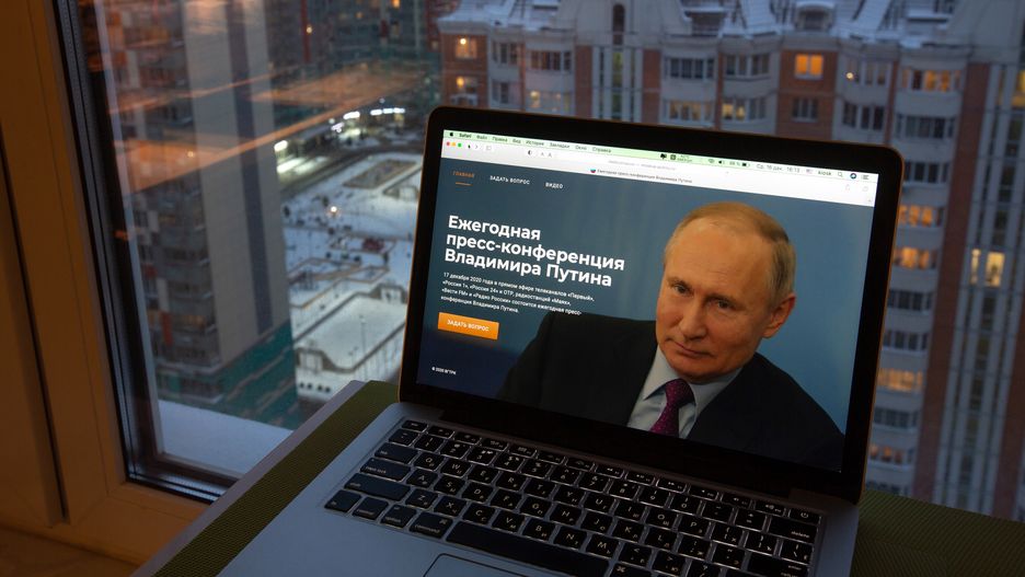 Russia's President Vladimir Putin Delivers Annual News Conference
Bloomberg
newser, presser, information technology, news conference, moscow, tech, press, russian, computing, bric countries, government news, emea, russia government russian, hardware, business news, computers, industries