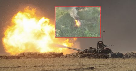 Sukces Ukrainy. Rosyjski T-90 zniszczony, jest nagranie