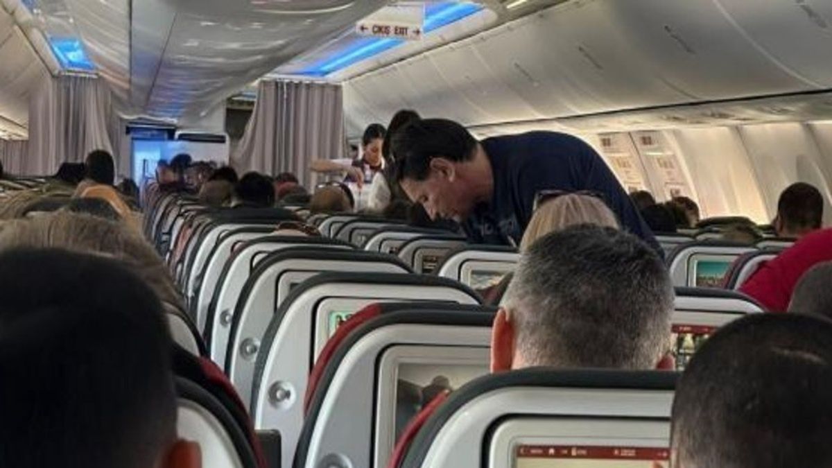 Akcja ratownicza na pokładzie samolotu do Antalyi