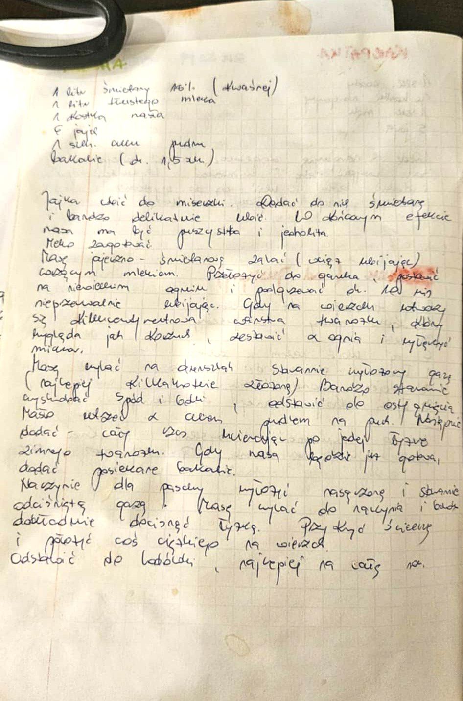 Rodzinny przepis na paschę wielkanocną