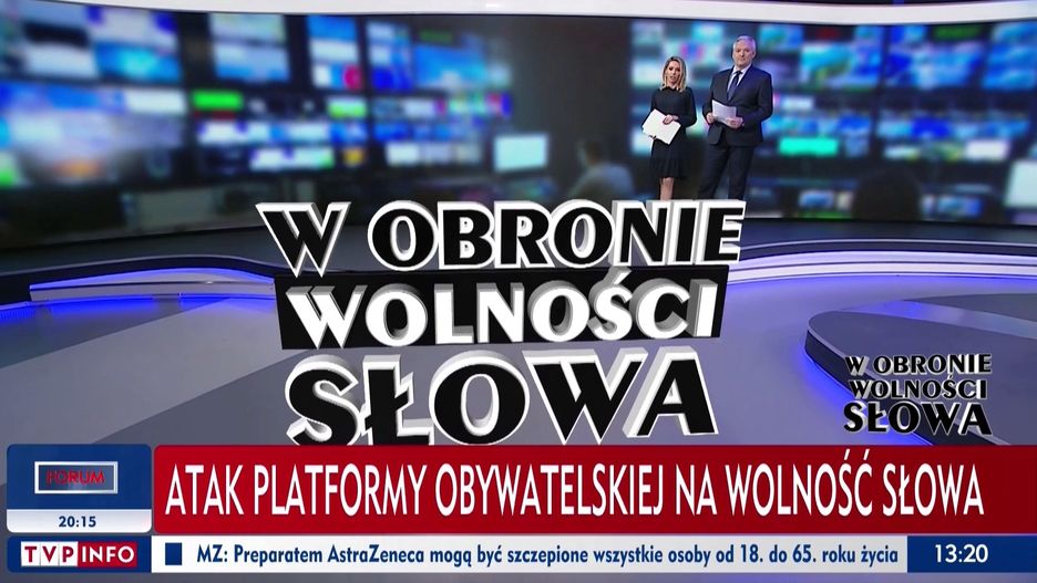 Telewizja Polska czuje się atakowana przez PO. 