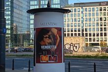 v