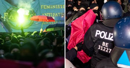 Gorąco w Berlinie. Starcia z policją