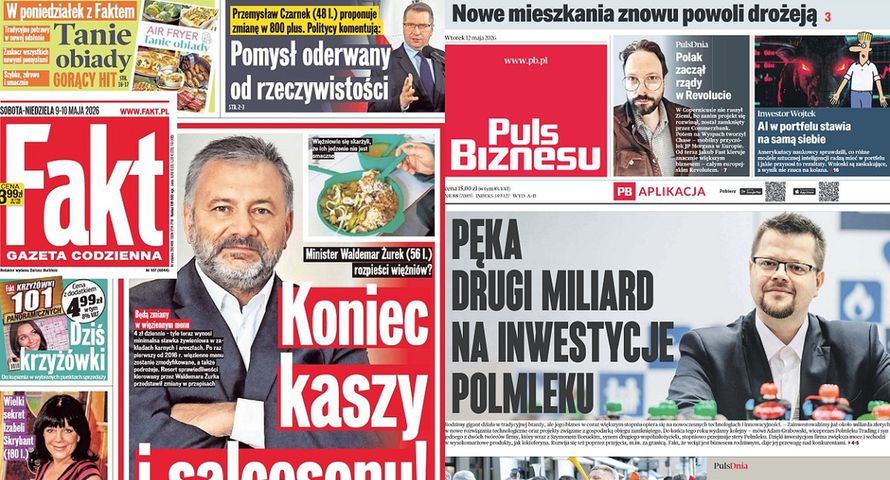 Dzienniki ubijają dno sprzedażowe. "Fakt" poniżej 100 tys. egz.