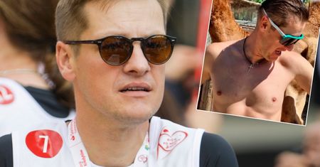 Marcin Mroczek pozował do zdjęć bez koszulki. Fanka określiła go jednym słowem