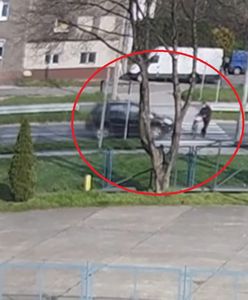 Potrącenie pieszego. Mężczyzna przeleciał kilka metrów