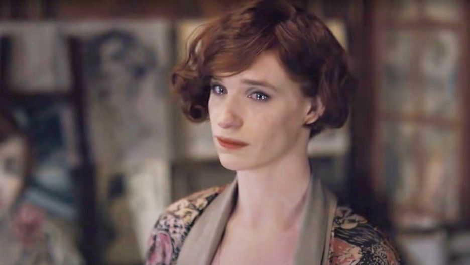 Eddie Redmayne jako Lili Elbe