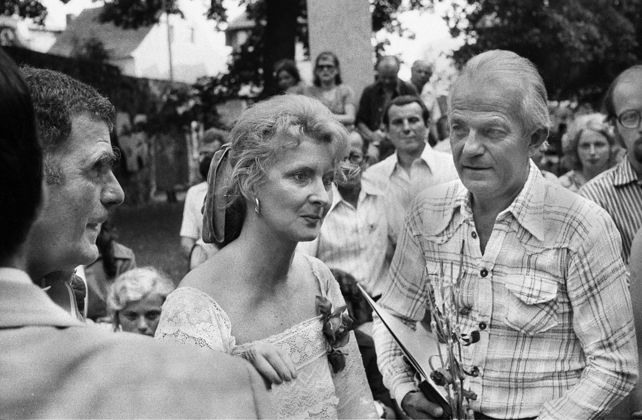 Jadwiga Barańska i Jerzy Antczak, 1976 r.