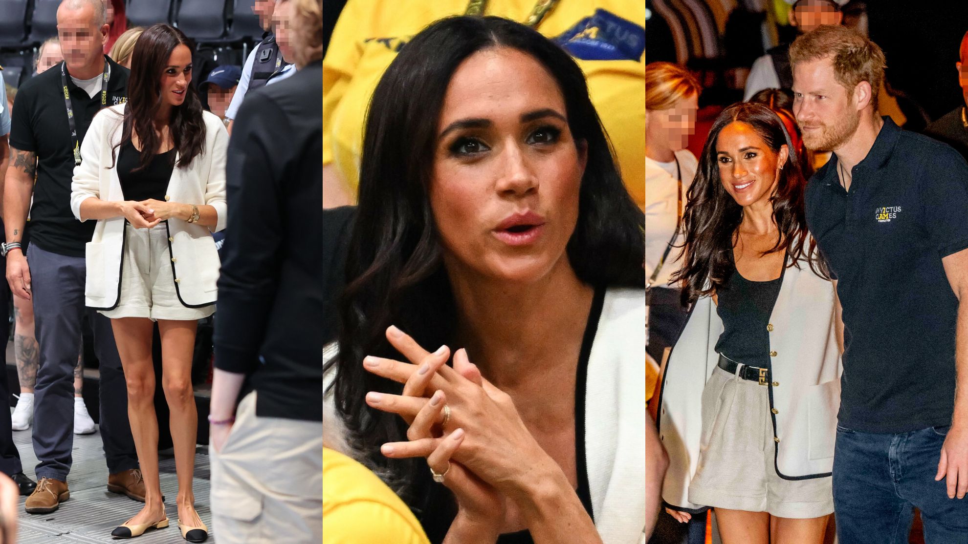 Meghan Markle odziana w Givenchy i Chanel integruje się z uczestnikami Invictus Games