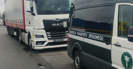 60 godzin z przerwą tylko na promie. Kierowca spieszył się do rodziny