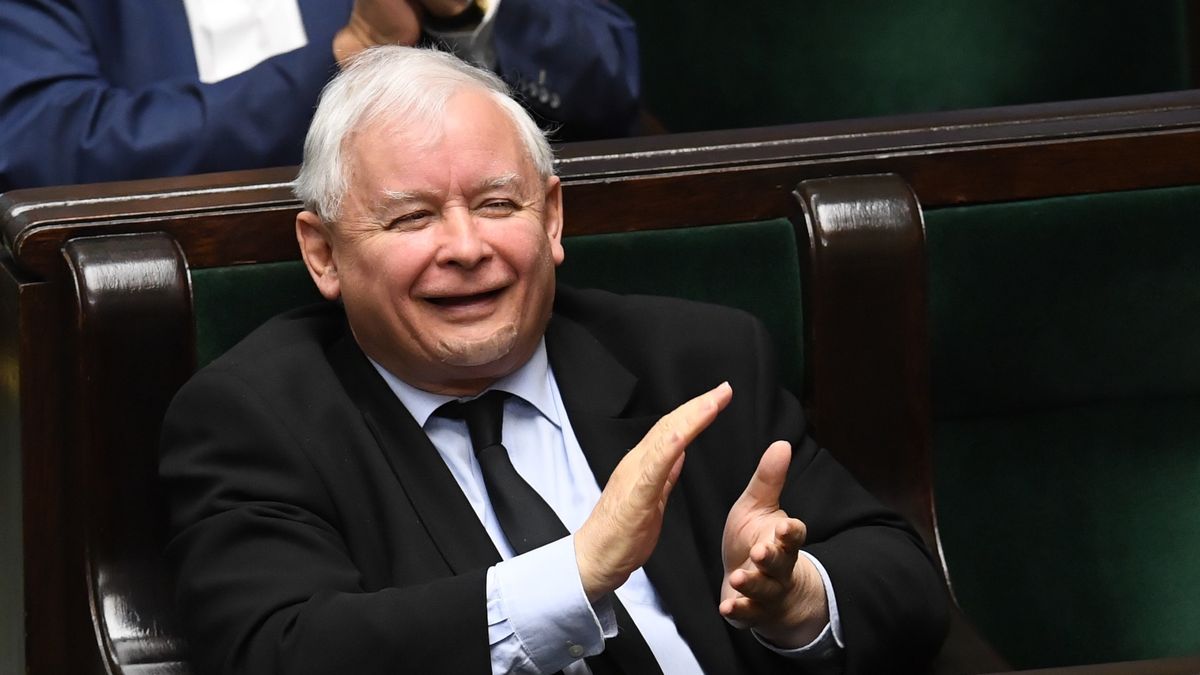Jarosław Kaczyński ostro o Rafale Trzaskowskim