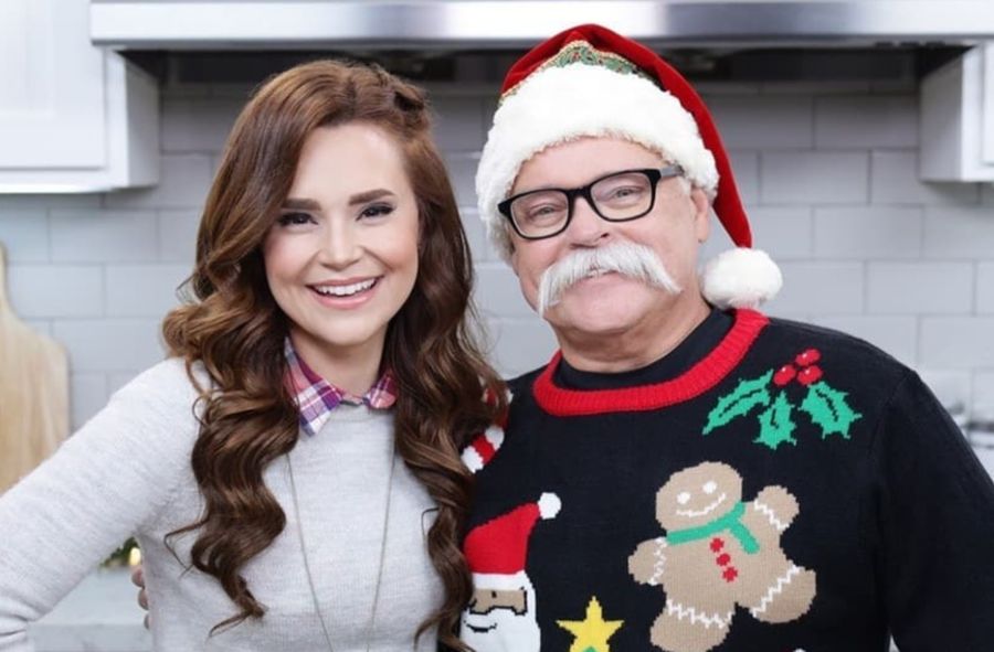 Rosanna Pansino z ojcem