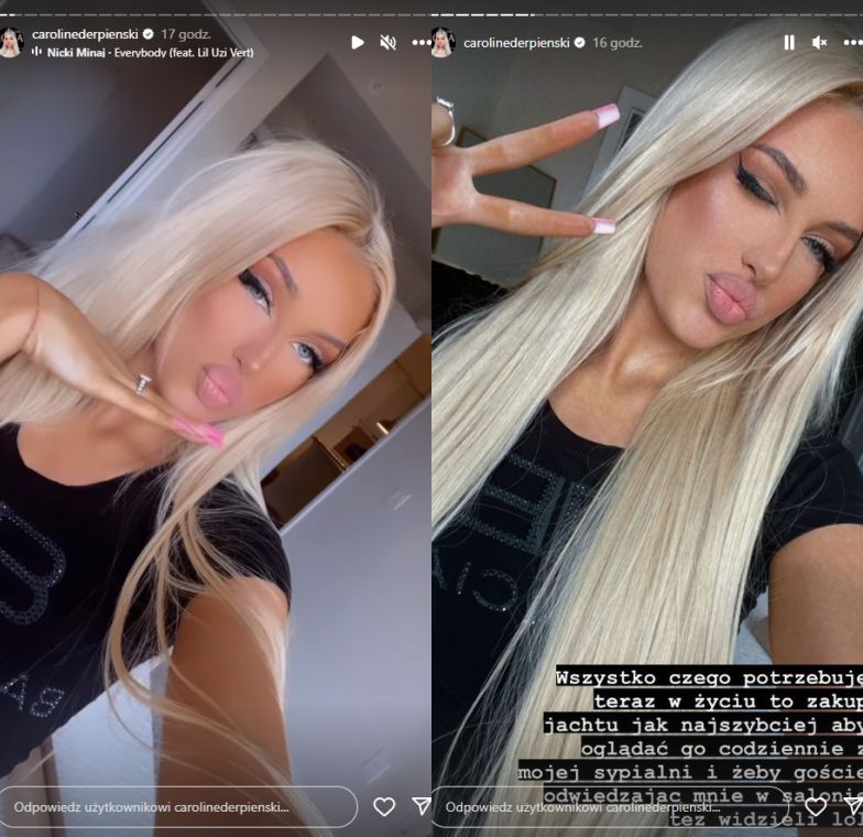Caroline Derpienski pokazała nagrania ze swojego mieszkania w Miami