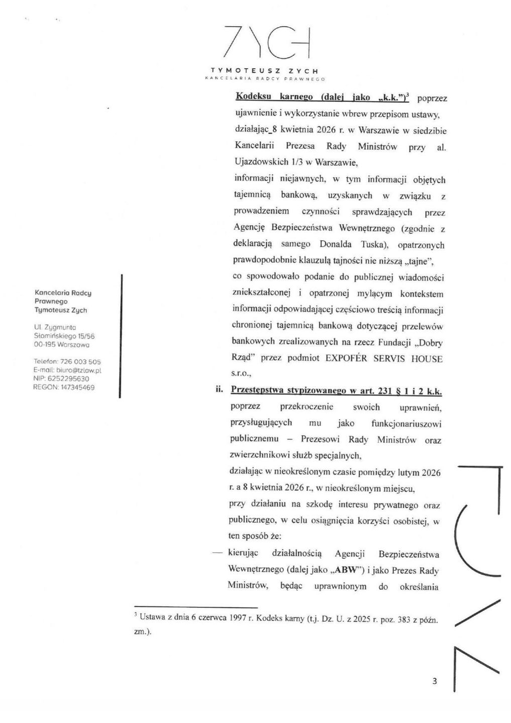 Pisma Wiplera do sądu