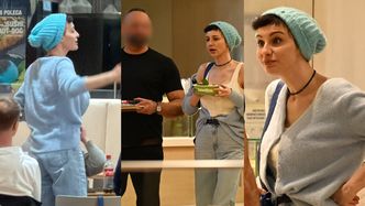 Maja Hirsch z tajemniczym mężczyzną u boku BIESIADUJE do nocy w galerii handlowej (ZDJĘCIA)