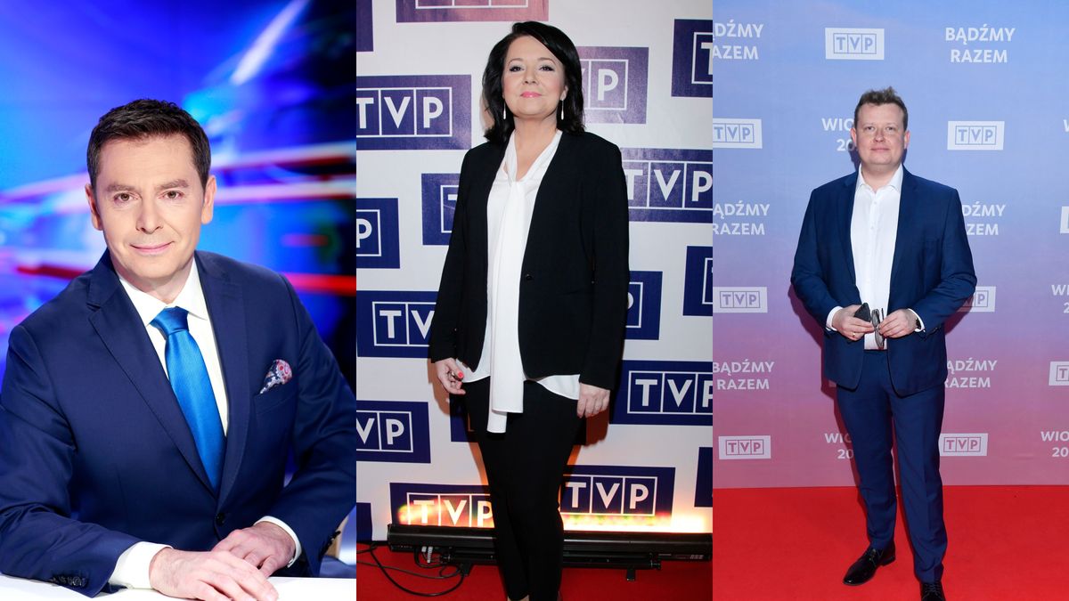 Michał Adamczyk, Danuta Holecka i Marcin Tulicki