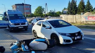 Groźny wypadek w Sandomierzu. 66-latka trafiła do szpitala