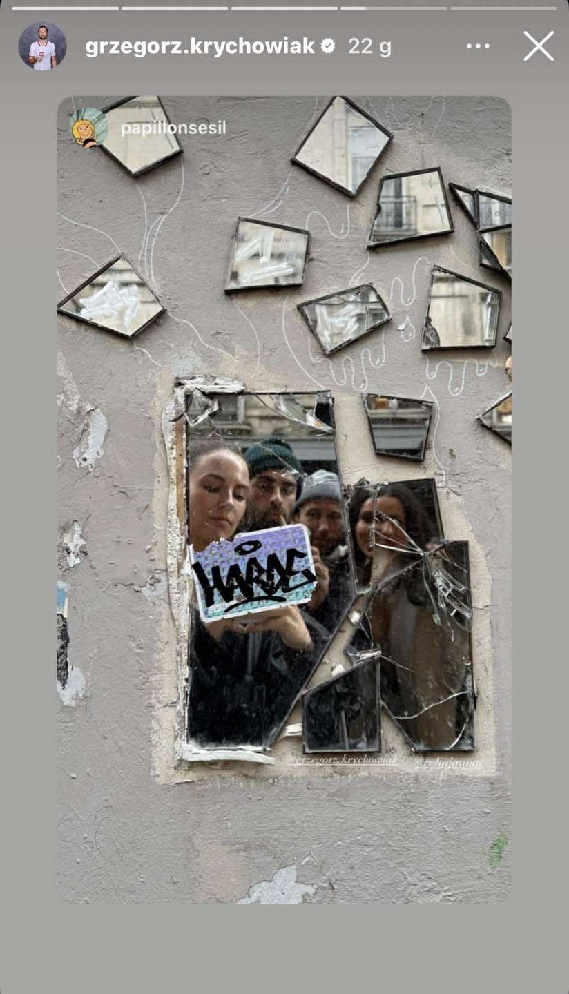 Grzegorz Krychowiak pokazał się z żoną 