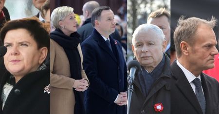 Politycy na obchodach Święta Niepodległości: Szydło, Duda z żoną, Kaczyński i... Tusk (ZDJĘCIA)