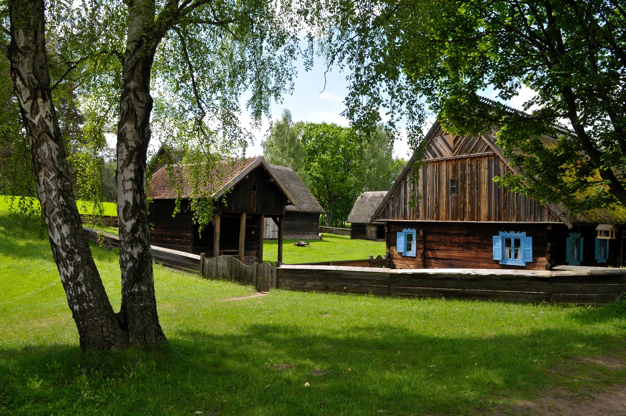 Skansen w Olsztynku
