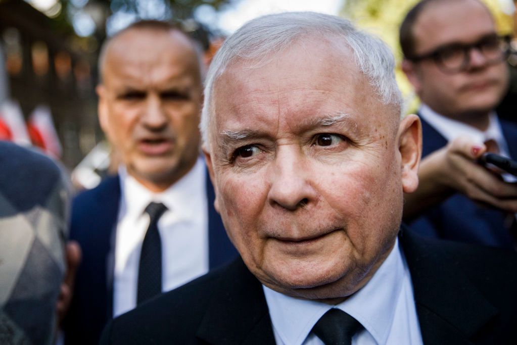 Jarosław Kaczyński: Totalne media robią z nas sojuszników Kremla. Tak działa rosyjska propaganda