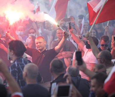 Marsz Powstania Warszawskiego. Incydenty podczas przemarszu przez Warszawę