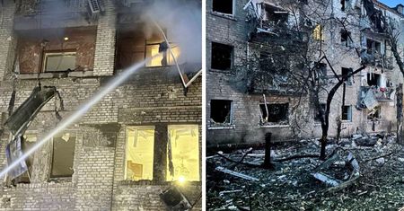 Zmasowany atak na Ukrainę. Dziesiątki dronów