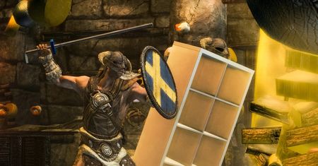 IKEA dodała swój kultowy regał do TES V: Skyrim. Najpierw trzeba go znaleźć