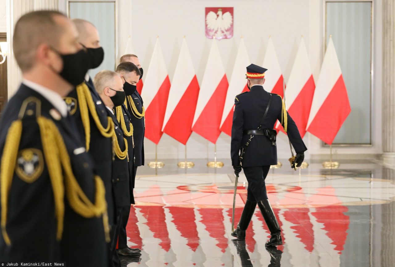 Sejm. Straż Marszałkowska podczas święta formacji (zdj. arch.)