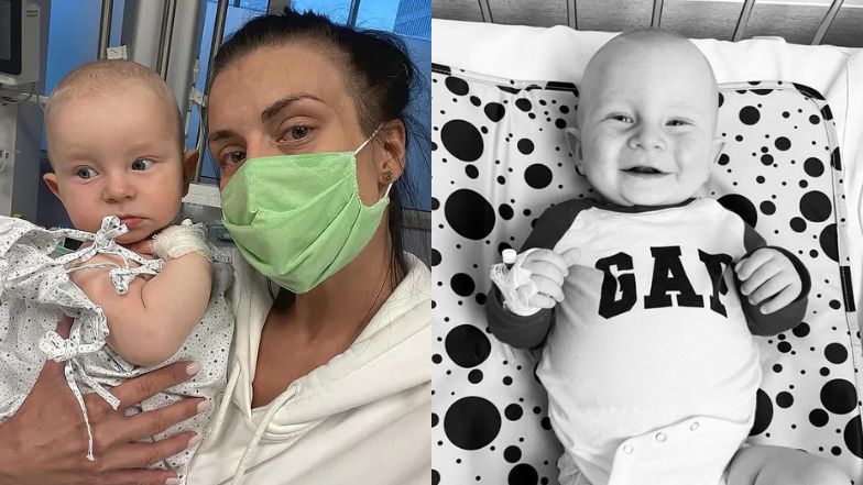 Matka chrzestna syna Magdaleny Stępień i Jakuba Rzeźniczaka żegna Oliwiera w poruszającym wpisie