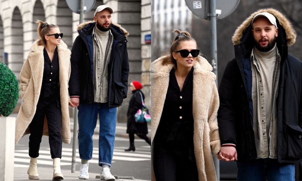 Maciej Pela i Agnieszka Kaczorowska