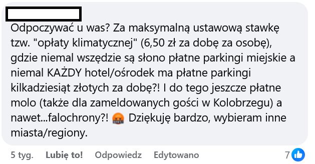 Komentarz turysty