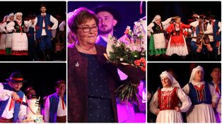 Dominikowice: Czterdziestolecie Zespołu Folklorystycznego Beskidy. Zatańczyli z przytupem, zaśpiewali z energią godną pozazdroszczenia