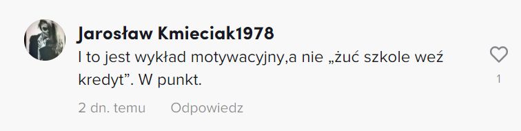 Komentarze pod filmem Viralowego taty
