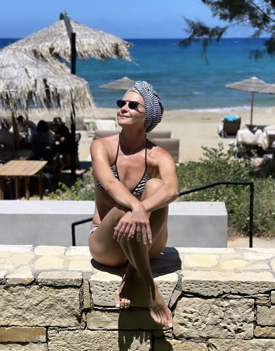 Małgorzata Kożuchowska na wakacjach