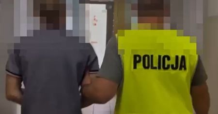 Szaleńczy rajd 30-latka. Ukradł tablice, podpalił auto i rozbił własny samochód