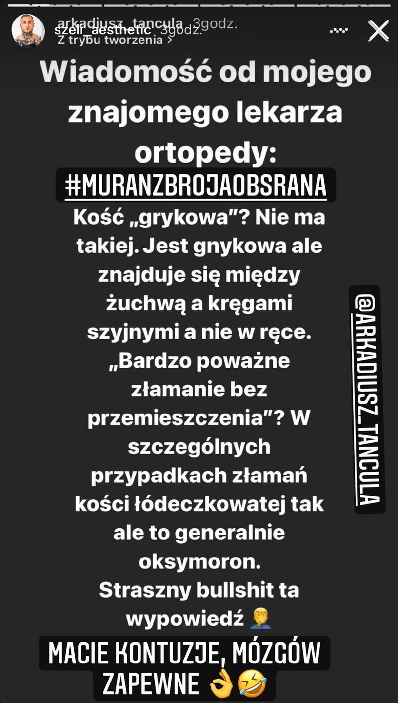 Tancula Szeliga kłamstwo Murańskich