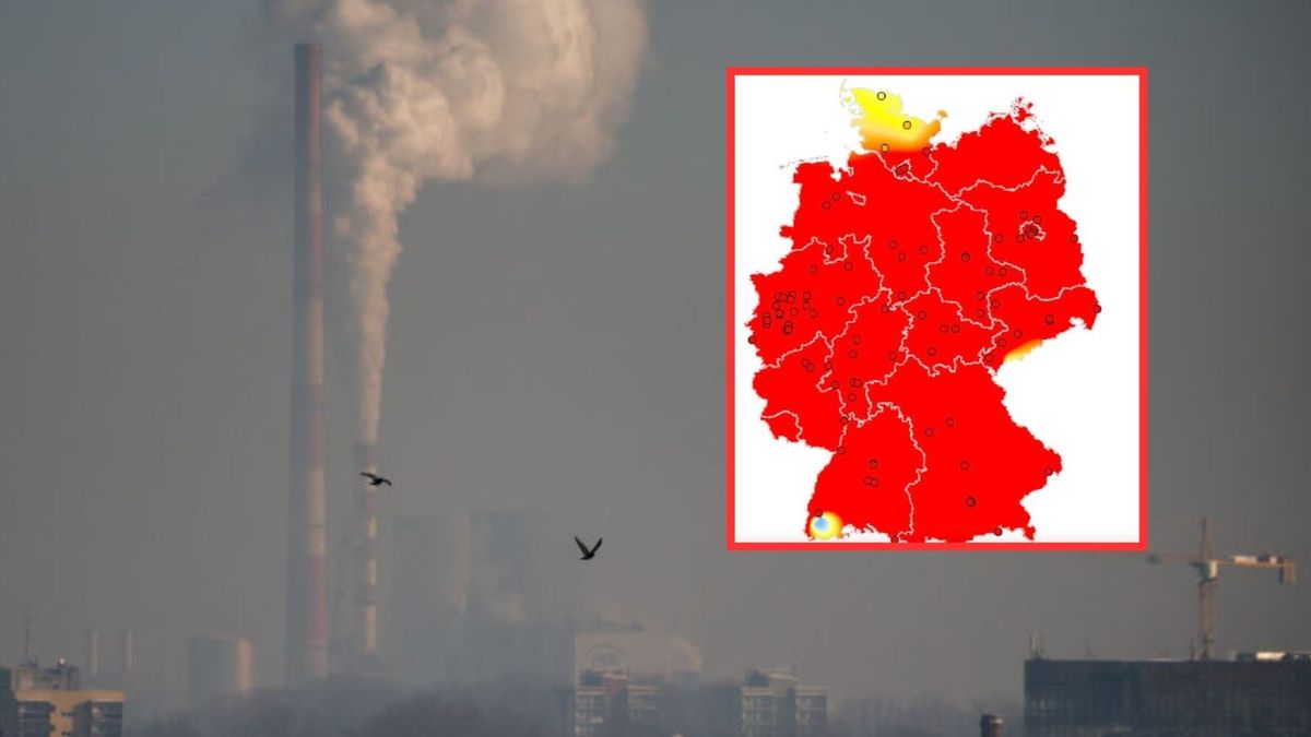Smog w Niemczech. Część pyłu przybyła z Polski