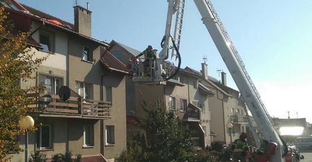 Kobieta z Pomorza w szoku. To był jej pierwszy skok ze spadochronem