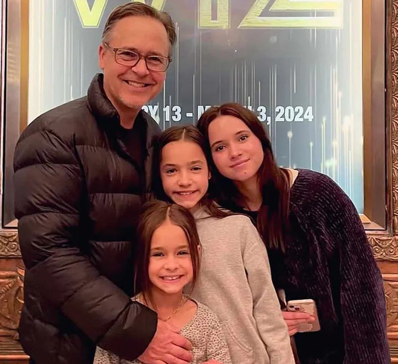 Chad Lowe z rodziną