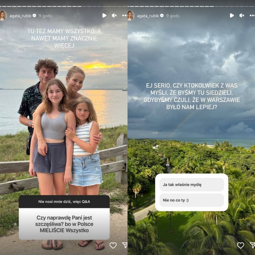 Agata Rubik o życiu w Miami i domu w Polsce